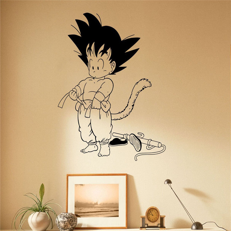 Dragon Ball Kid Goku Orange 3- 5 Vinyl Decal Stickers