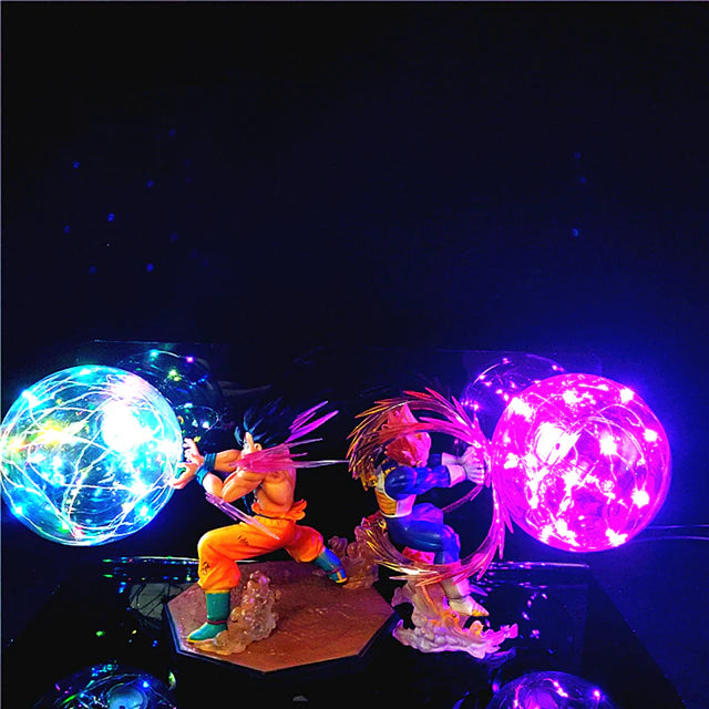 Lampe Drafon Ball Z Goku & Vegeta Final Attack