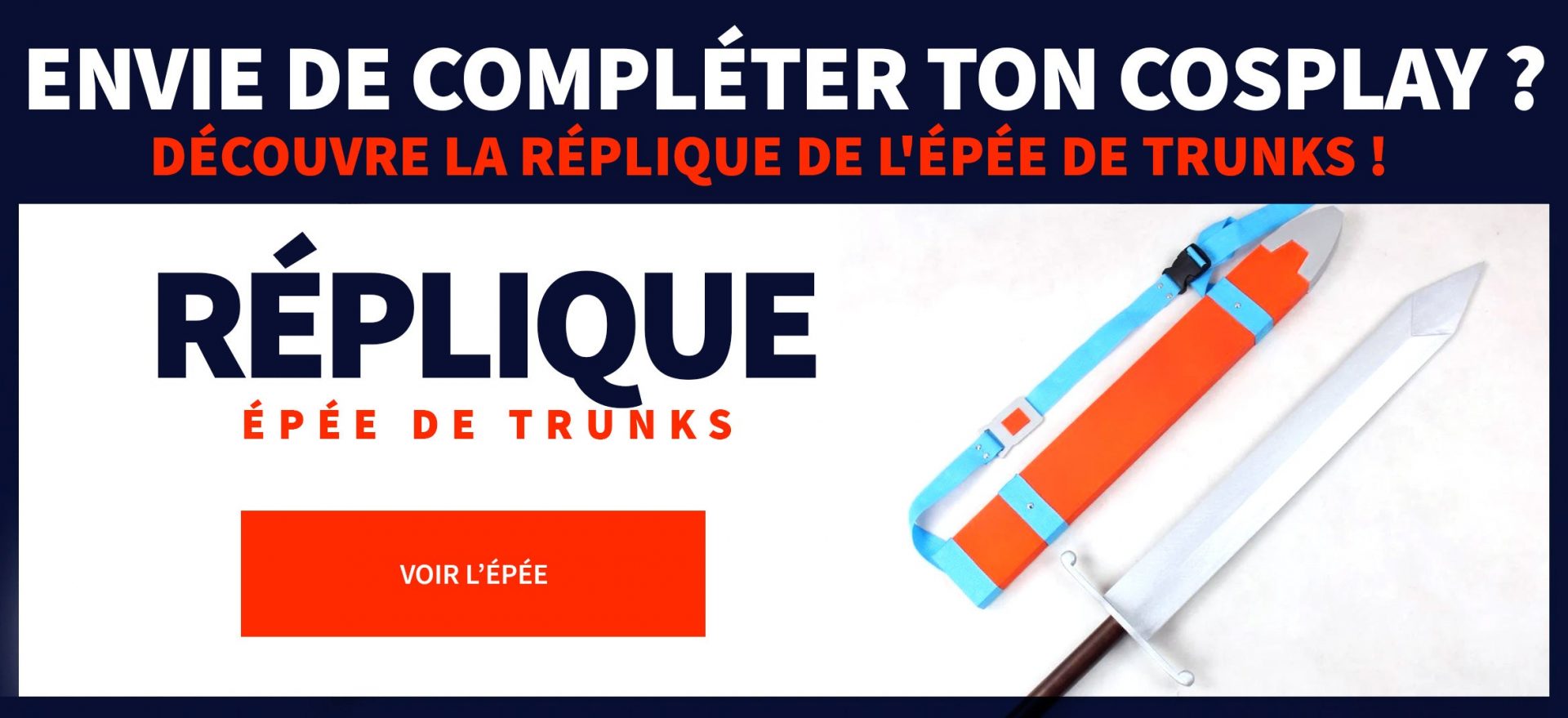 Réplique épée de Trunks