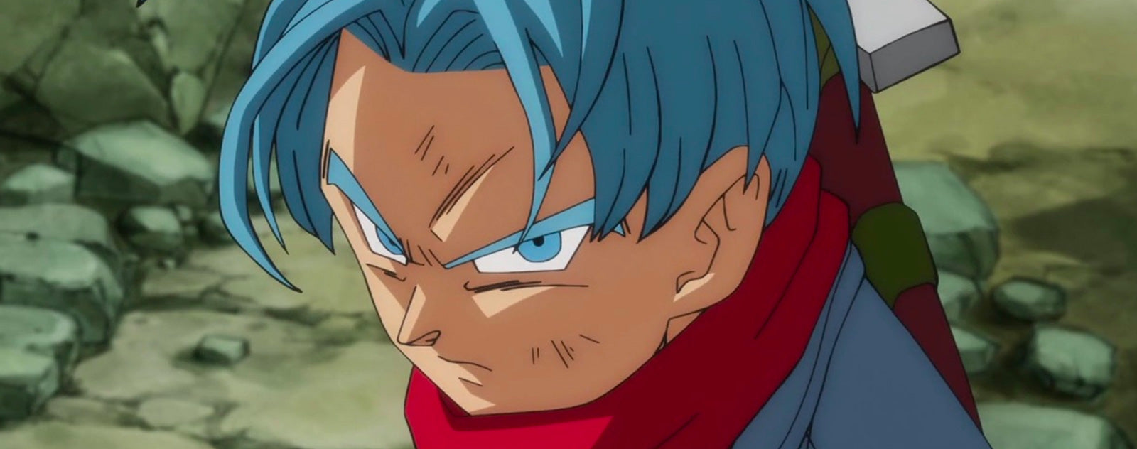 trunks Cheveux Bleus