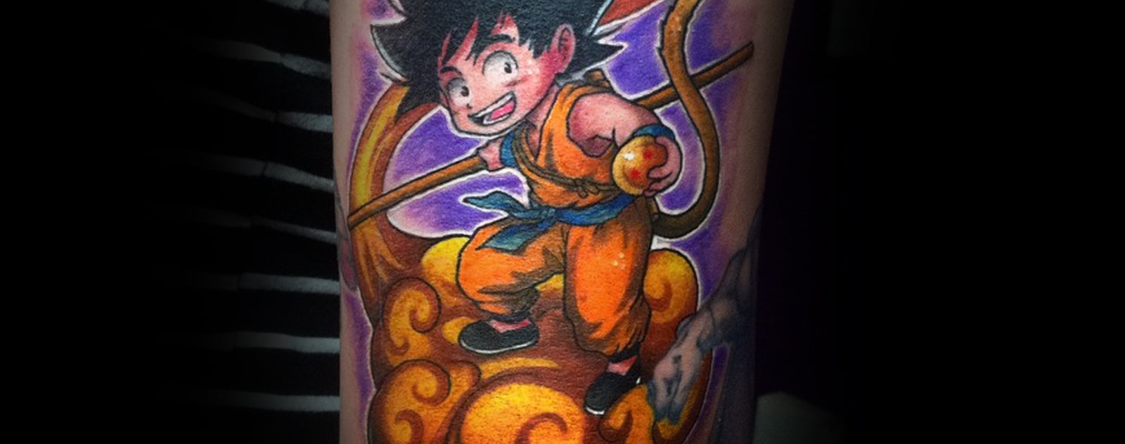 Tatouage Goku Nuage Magique