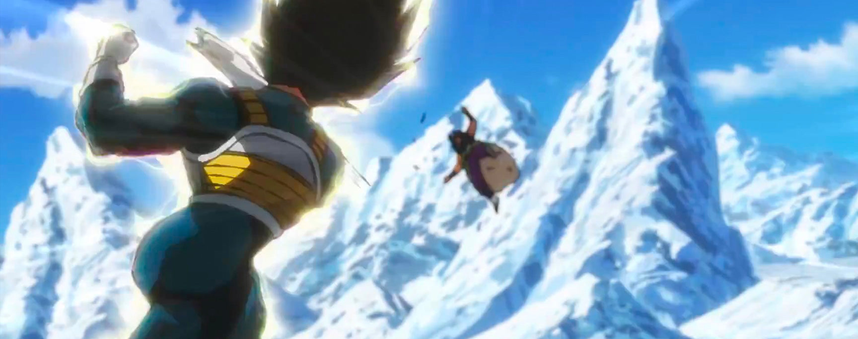 Combat Broly et Vegeta