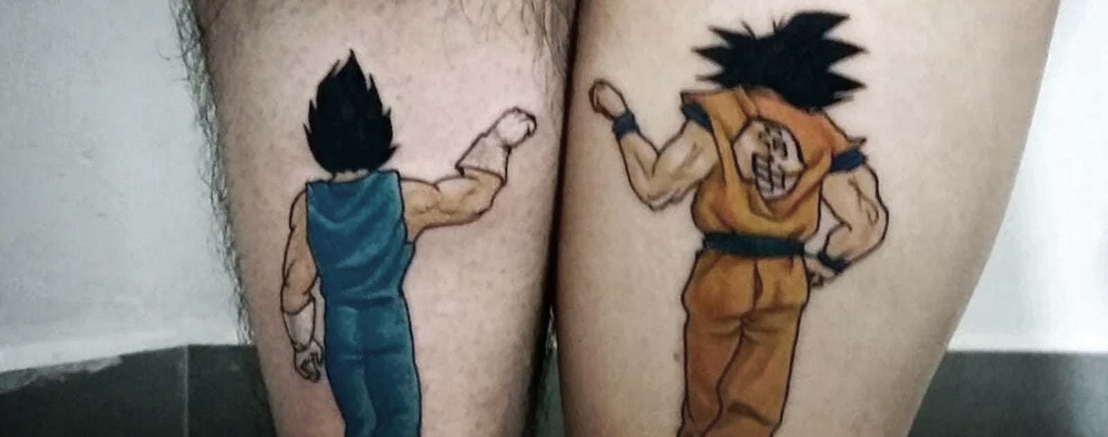 Tatouage Vegeta et Goku