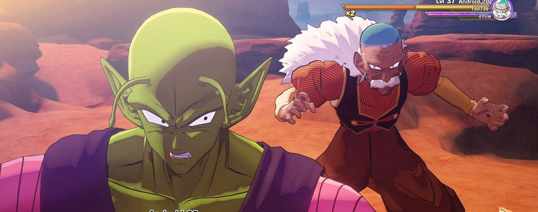 Piccolo vs C-20 Kakarot