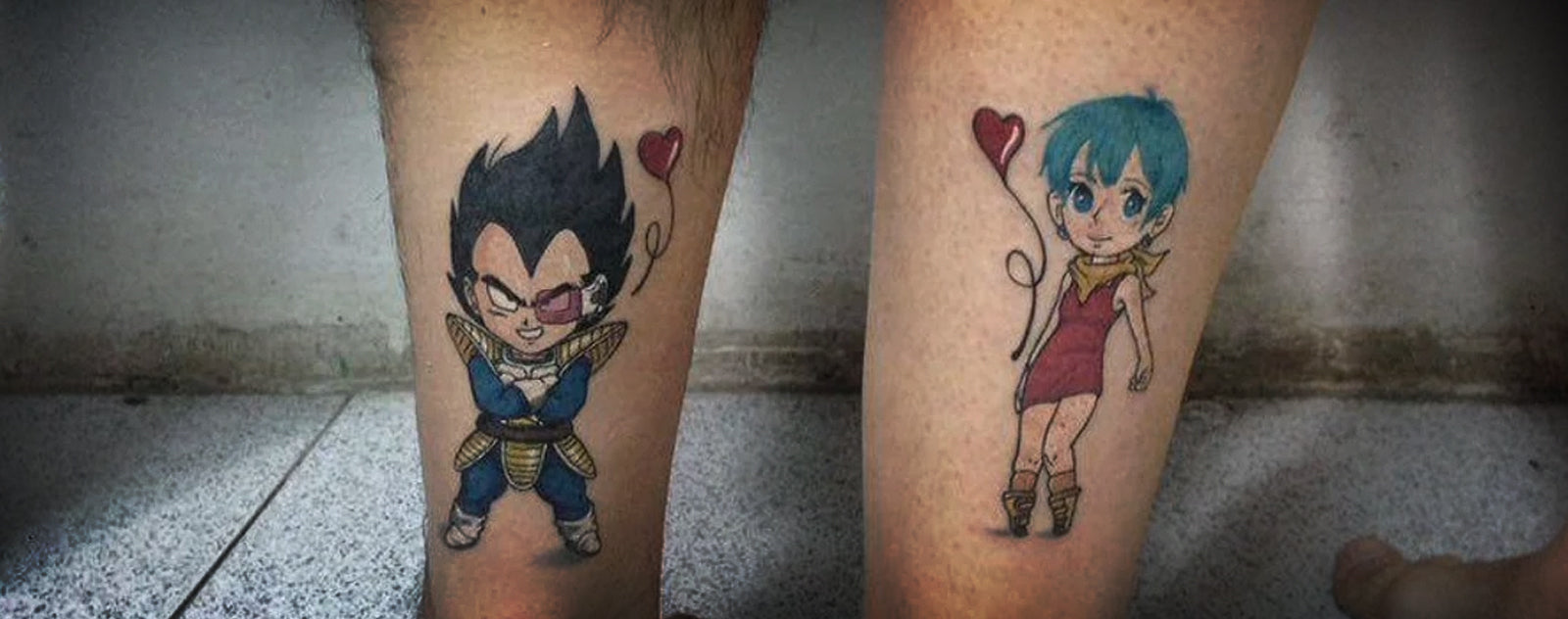 Tatouage Bulma Vegeta