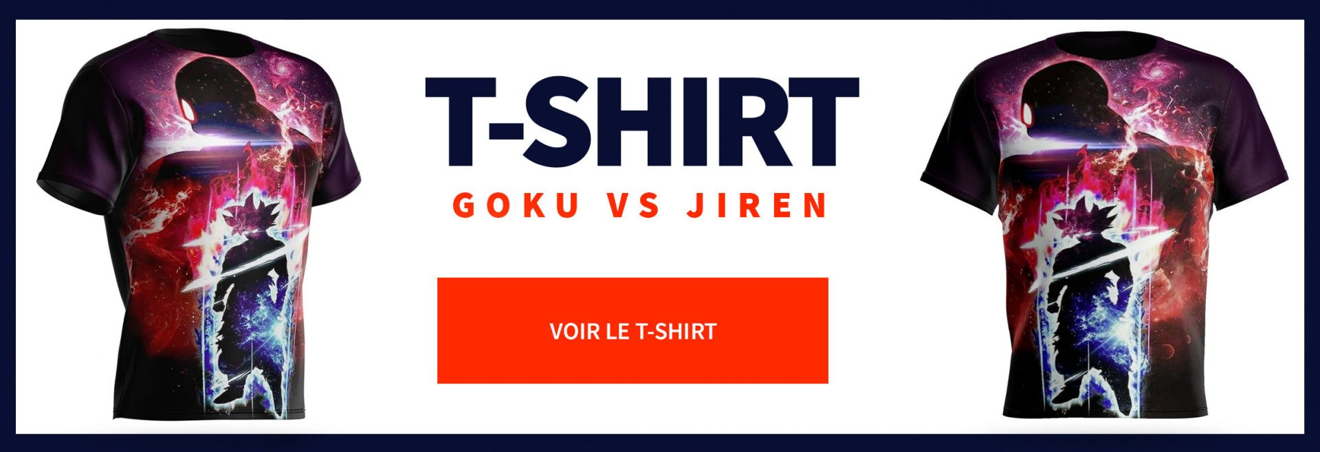 T-Shirt Goku vs Jiren