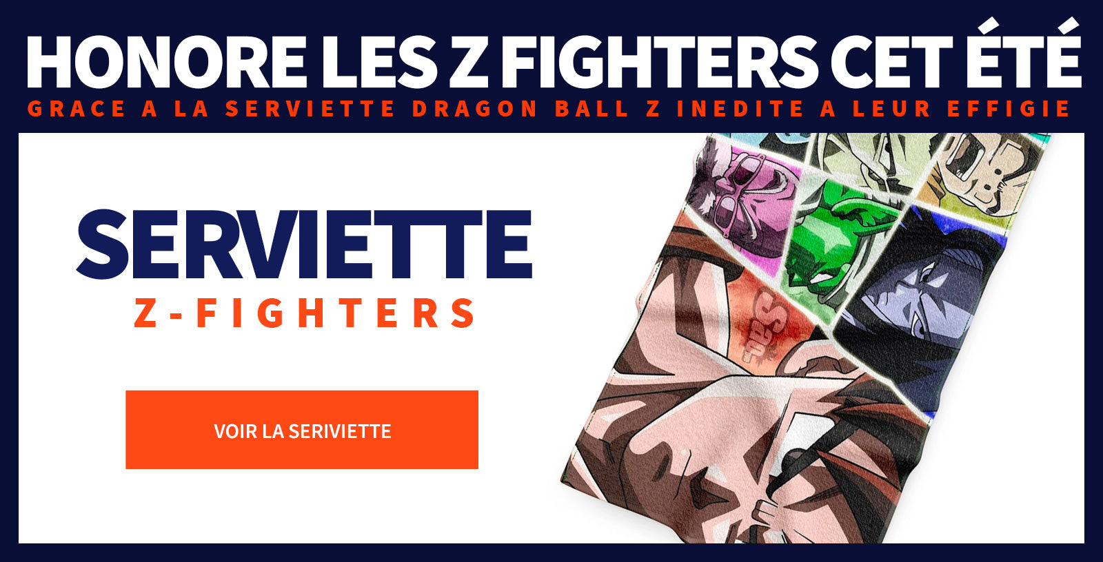 Serviette DBZ Z Warriors