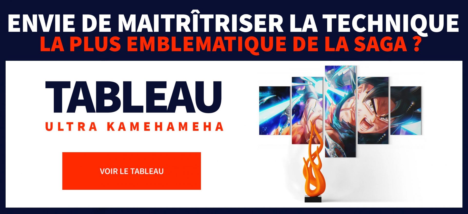 Tableau Ultra Kaméhaméha Goku