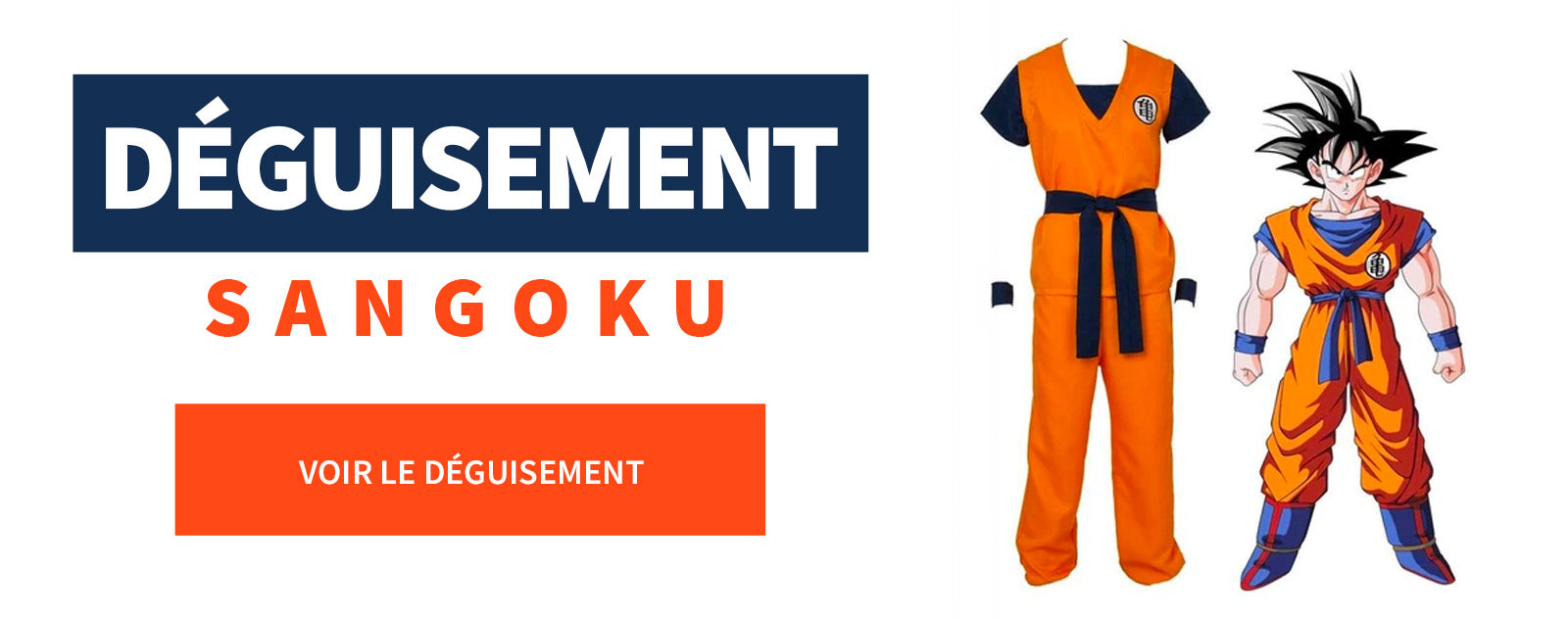 Déguisement Dragon Ball Z Sangoku