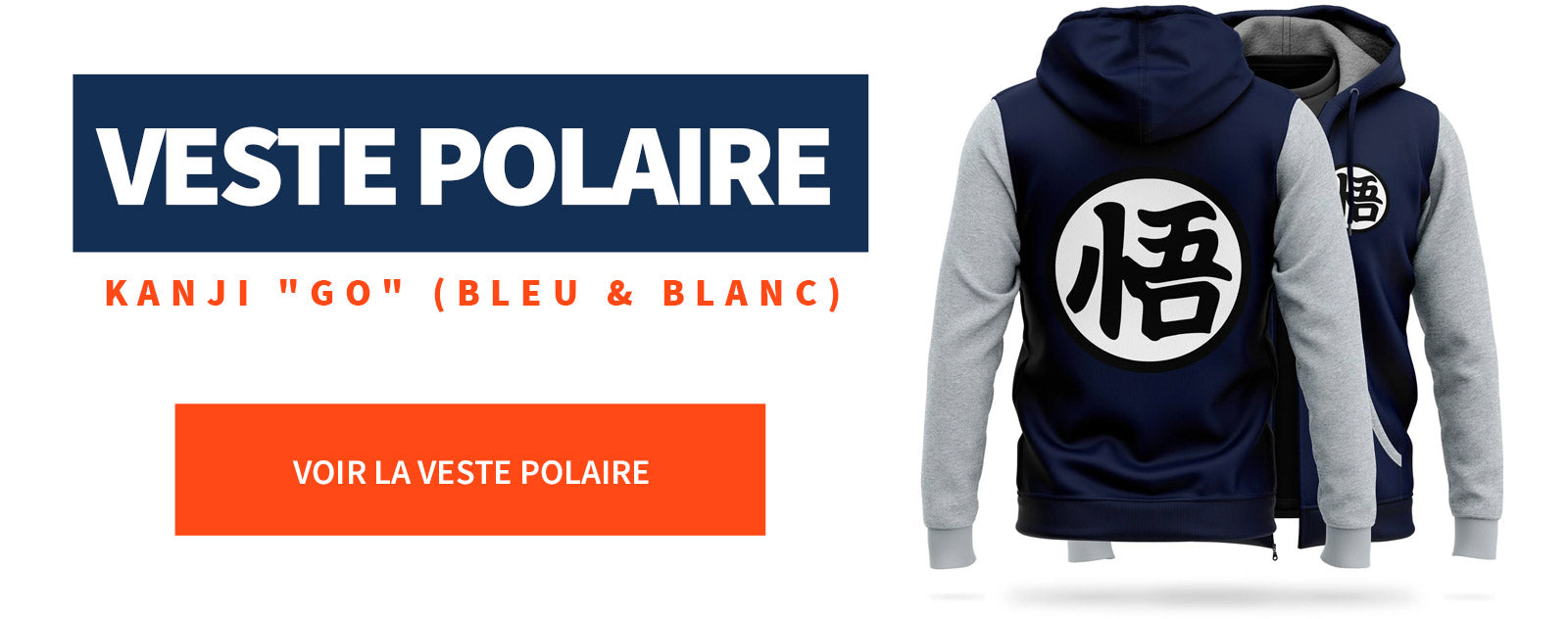 Veste Polaire Kanji "Go"