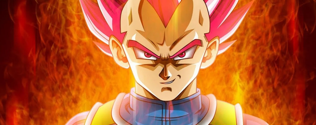 Super Saiyan God Maitrise Vegeta