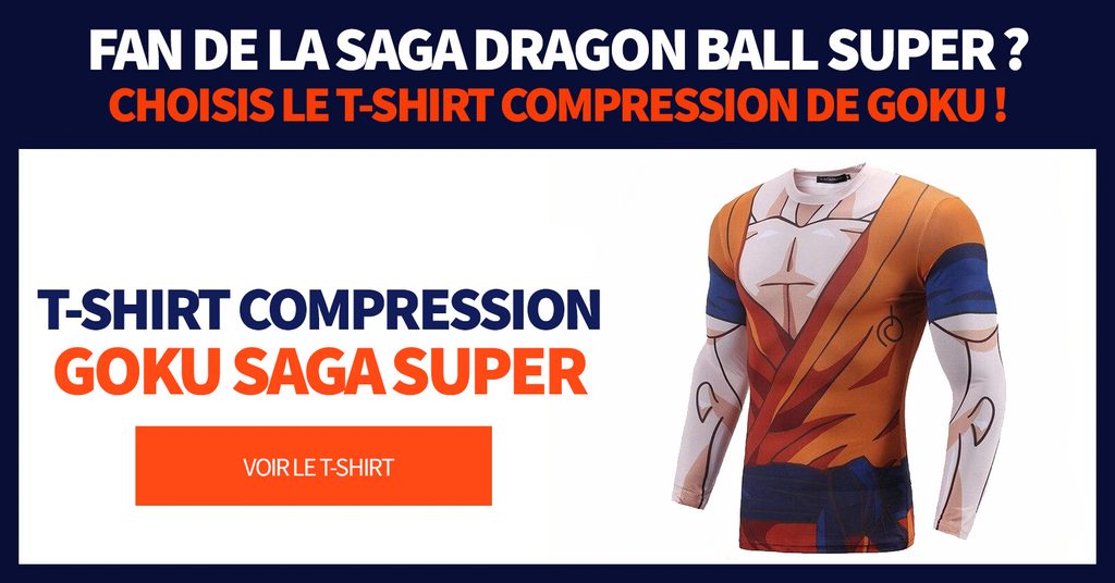 T-Shirt Compression Goku DBS