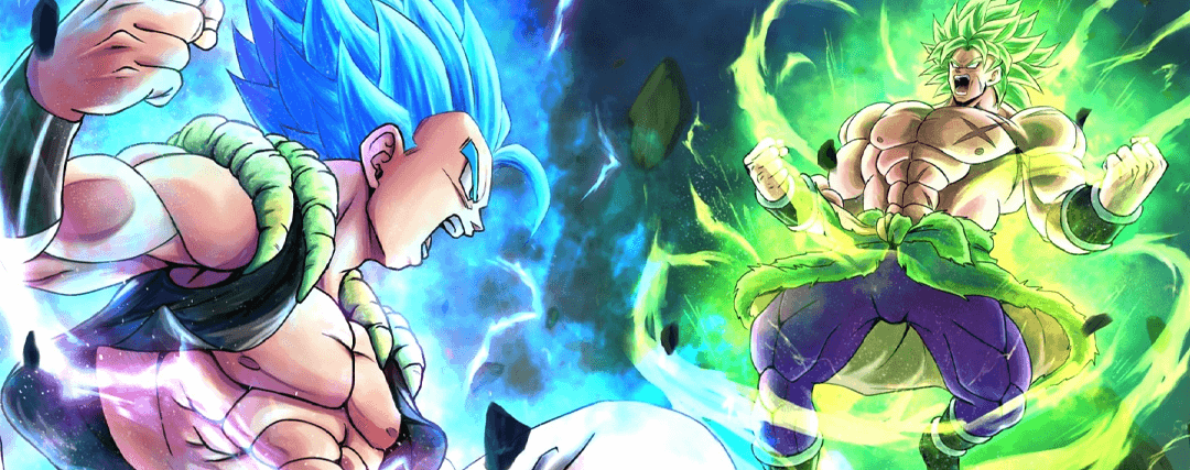 Gogeta Blue vs Broly