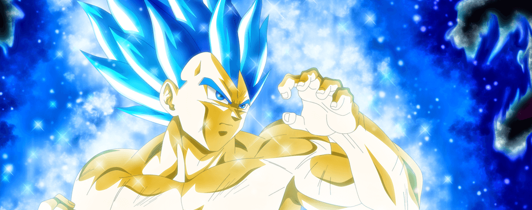 vegeta super saiyan blue evolution