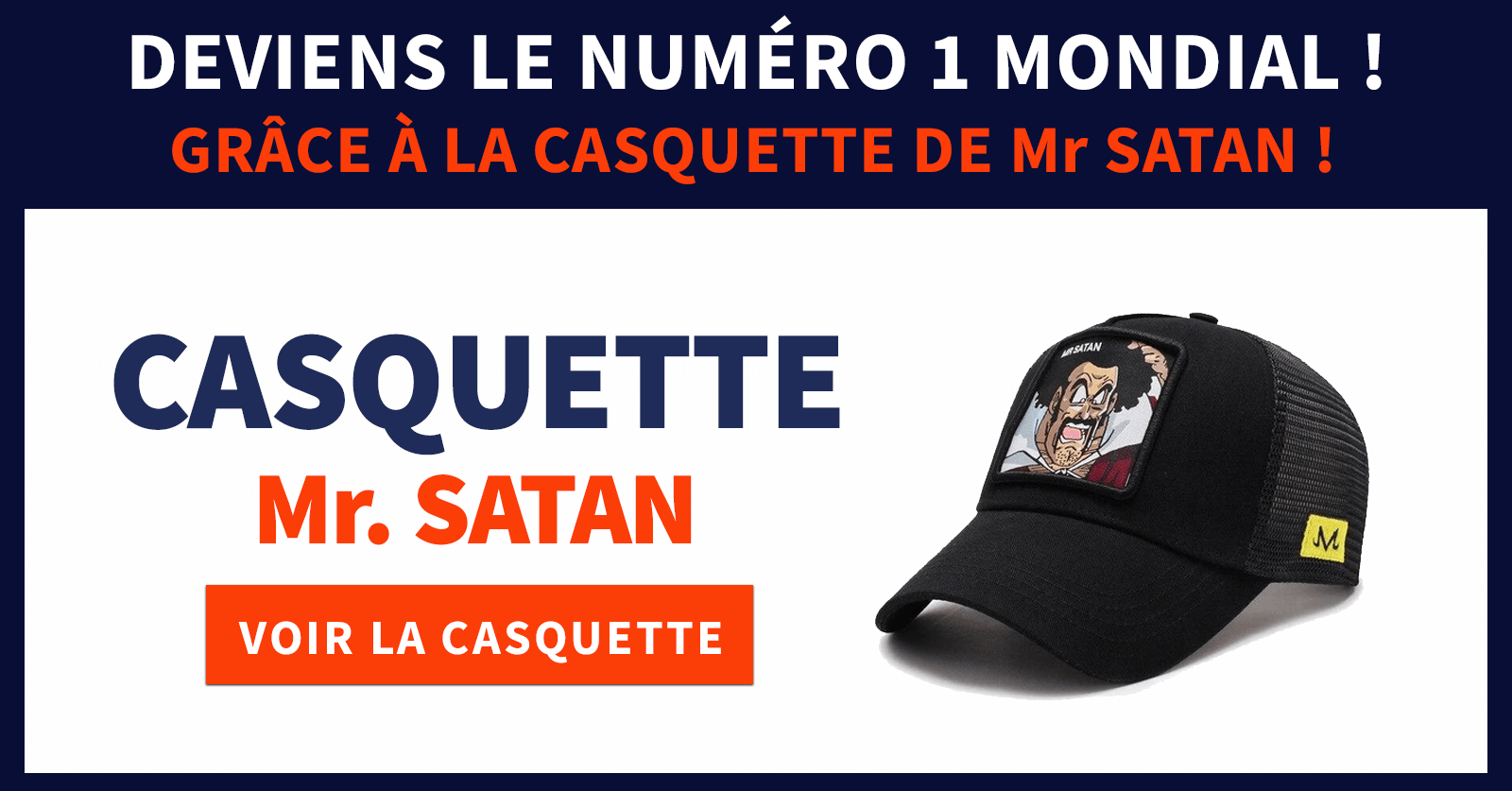 casquette mr satan