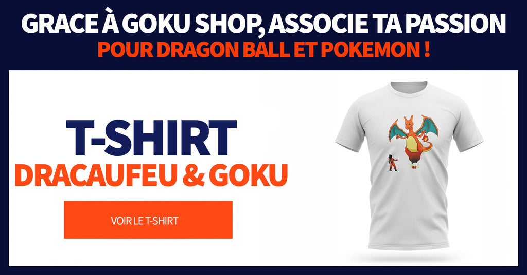 T-Shirt Pokémon Dracaufeu