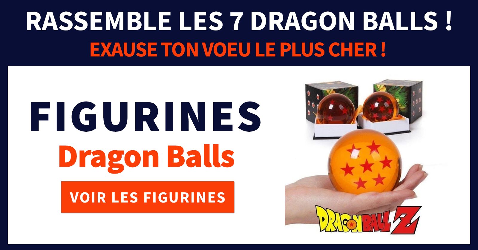 Figurines boules de cristal dbz