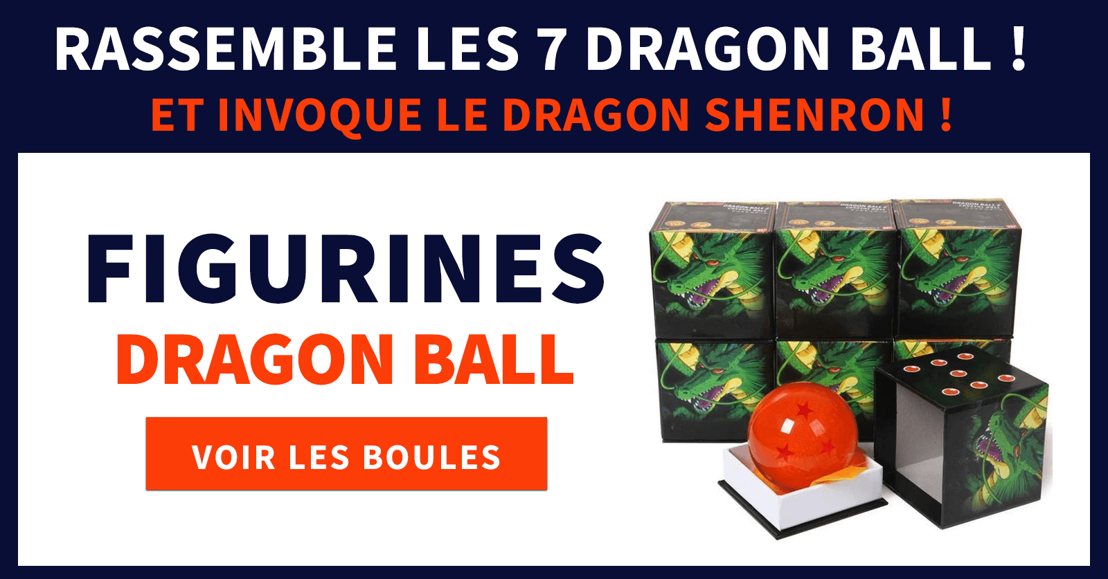 figurines boules de cristal dragon ball