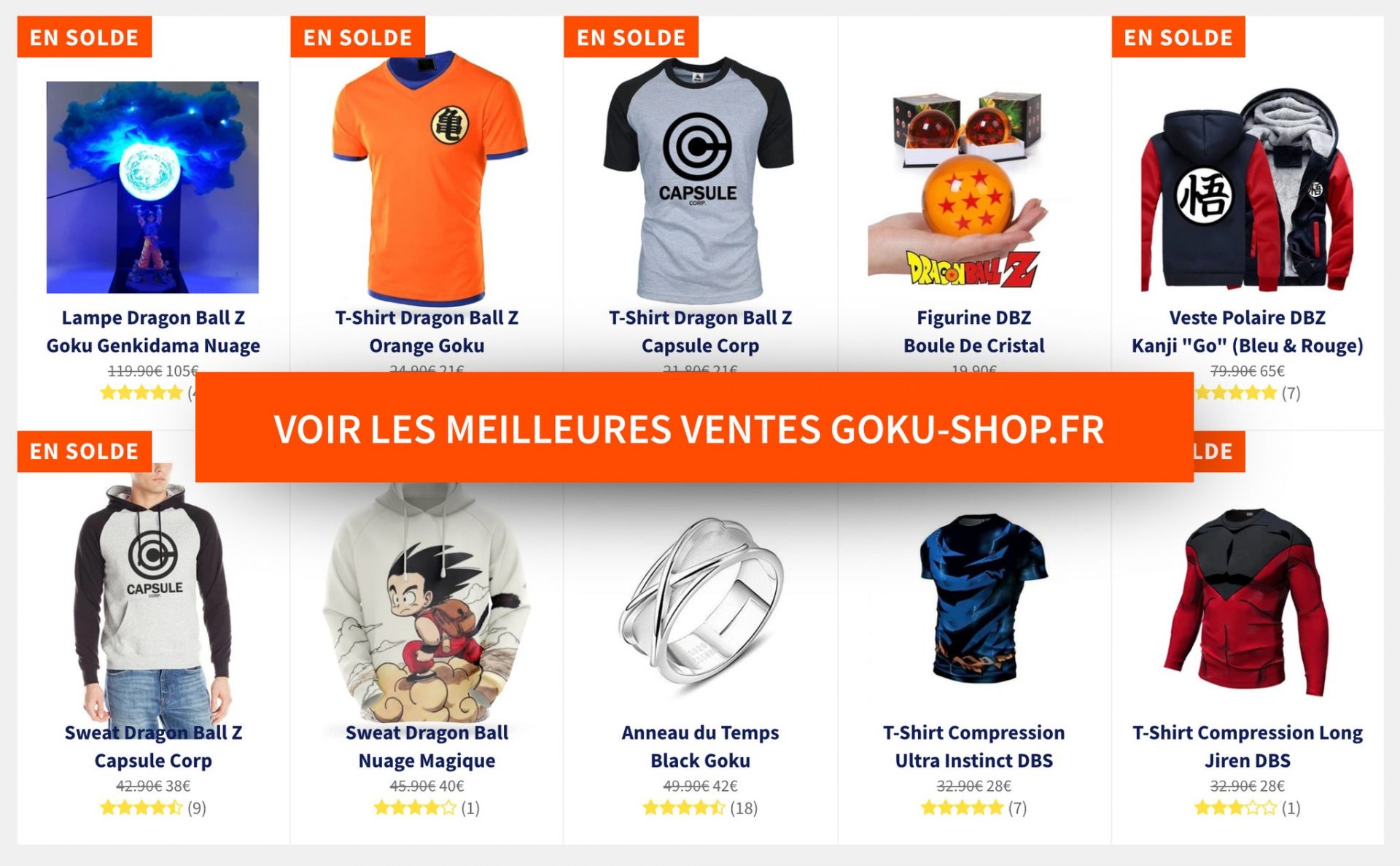 Produits Dérivés Dbz