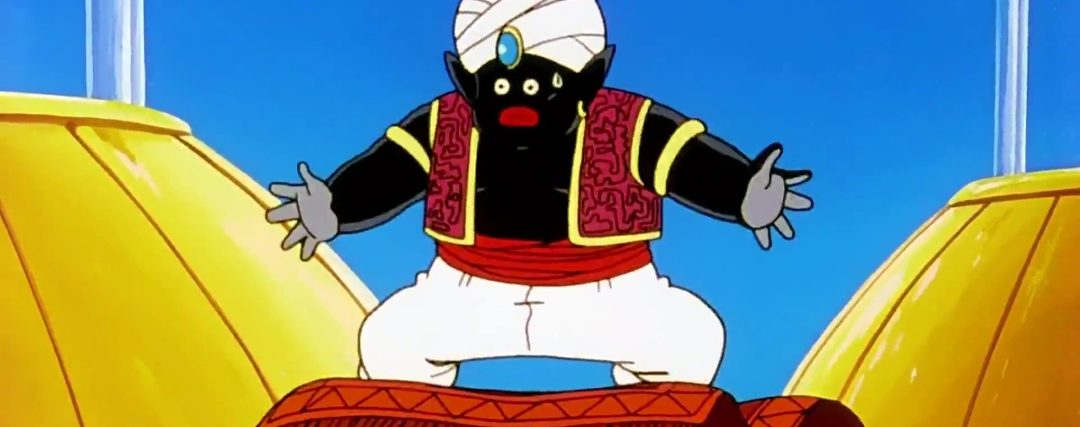 Mr Popo sur son tapis volant