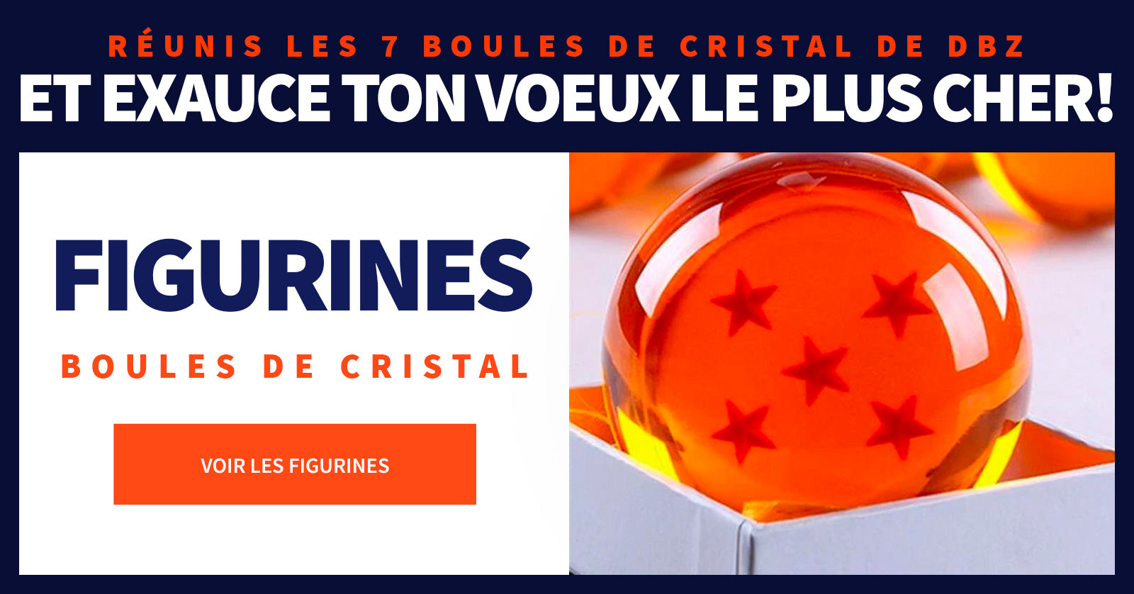 FIGURINE BOULE DE CRISTAL