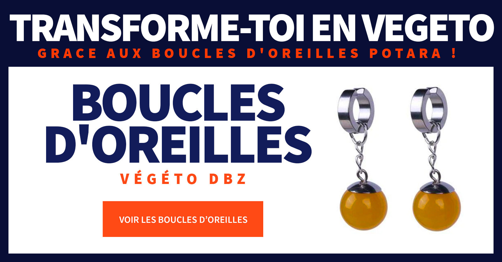 Boucles d'Oreilles Potaras DBZ