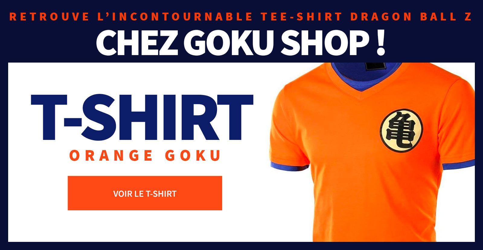 T-Shirt Dragon Ball Z Orange