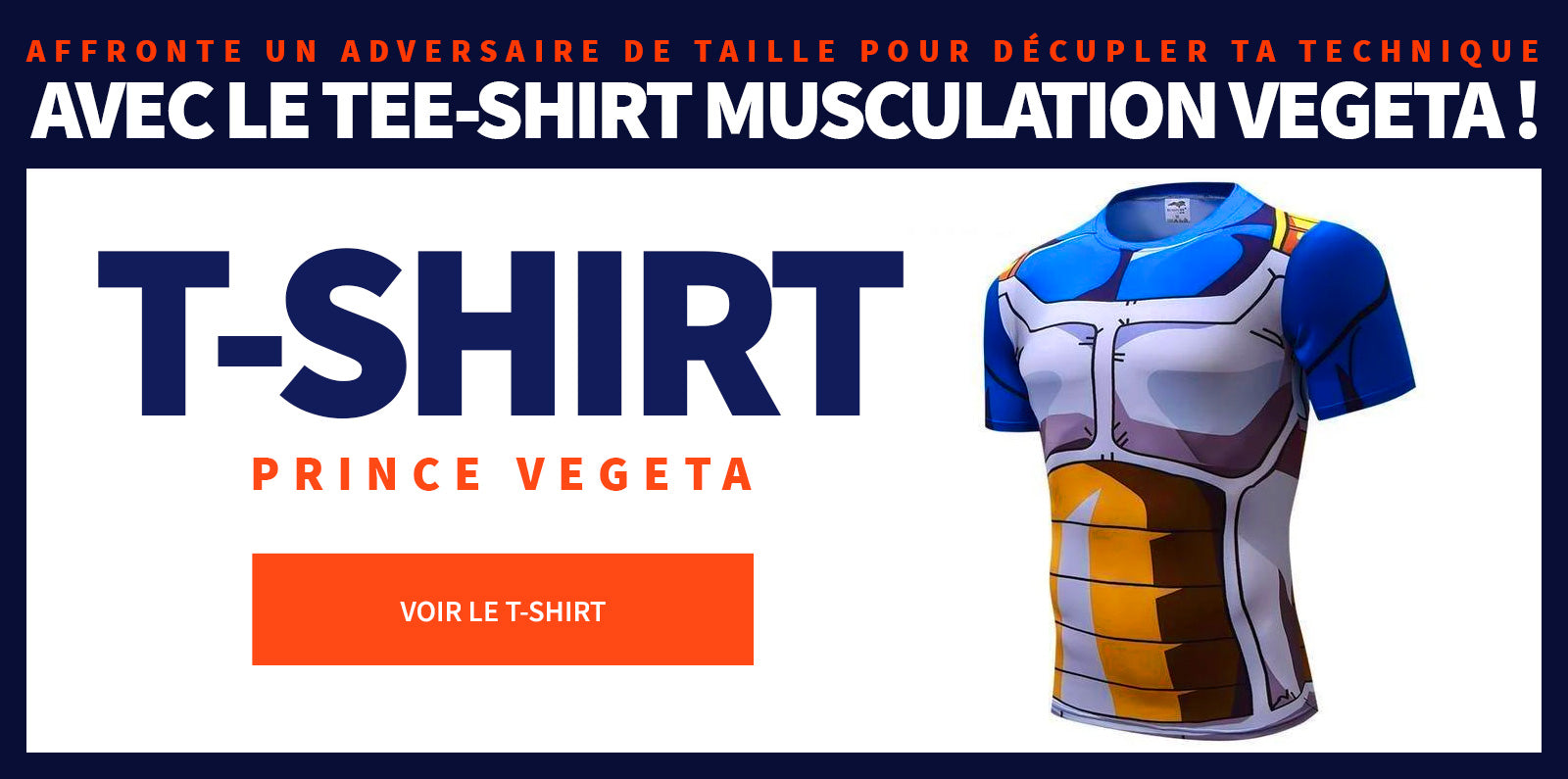 T-Shirt Musculation Vegeta