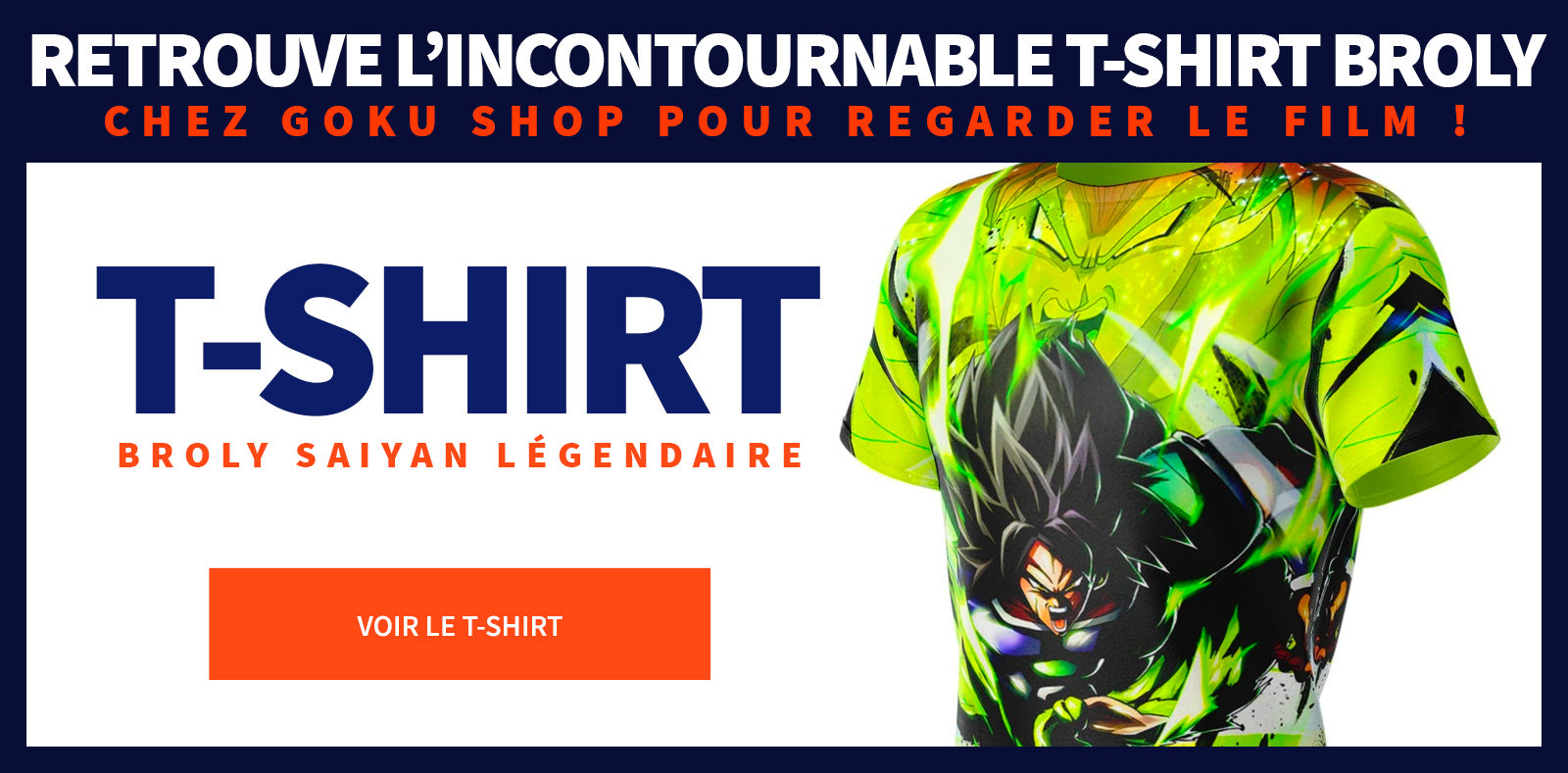 T-Shirt Broly DBZ