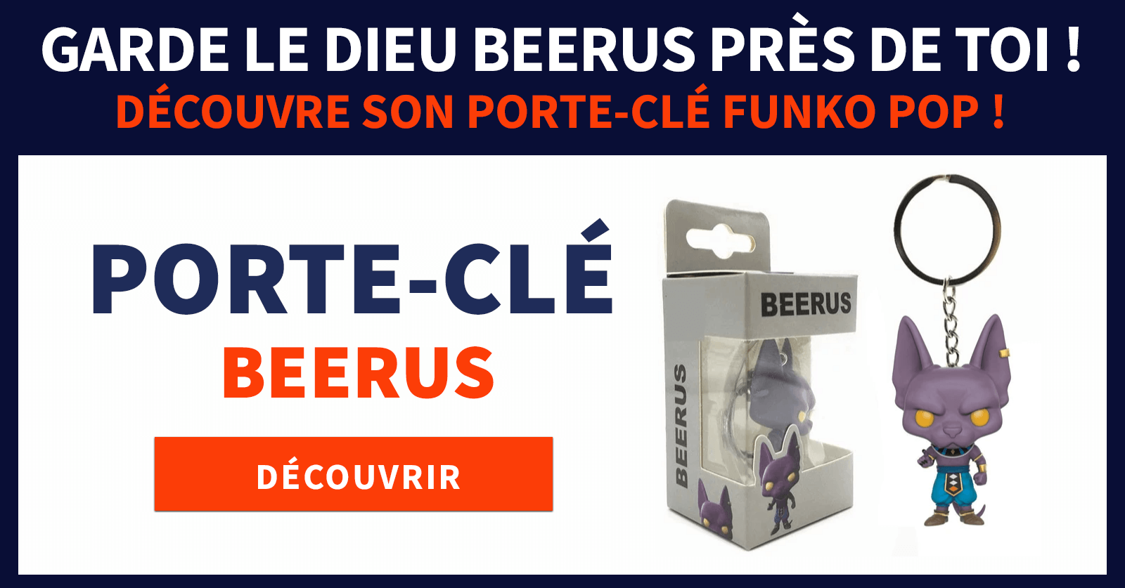 porte-clé beerus