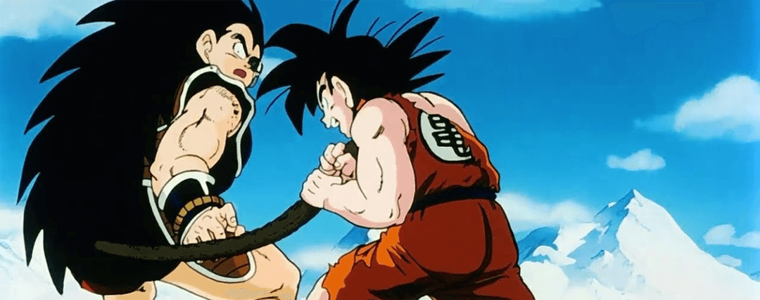 Goku vs Raditz