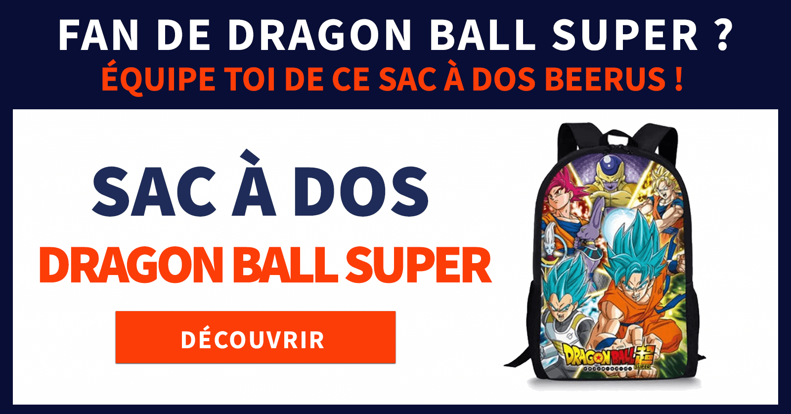 Sac à dos beerus 