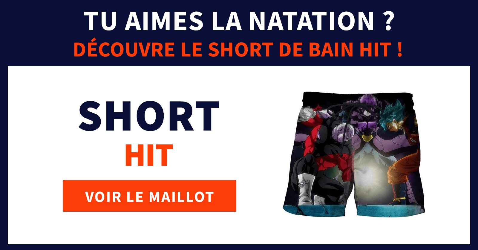 short de bain hit