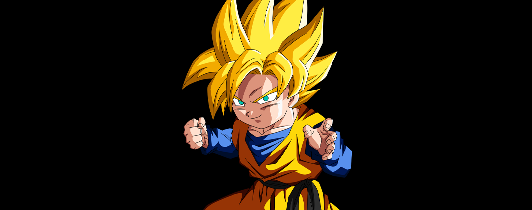 Son Goten en Super Saiyan