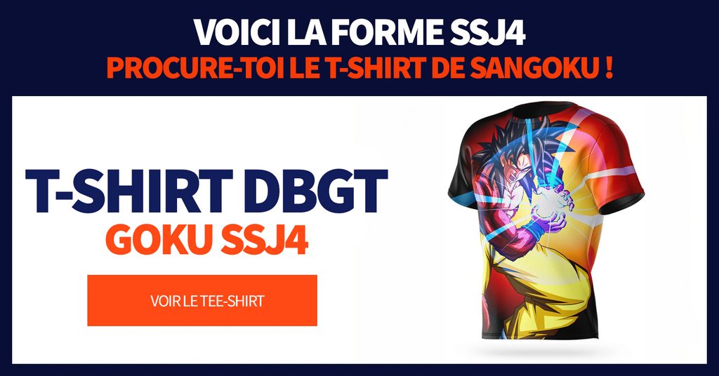 T-Shirt Goku SSJ4