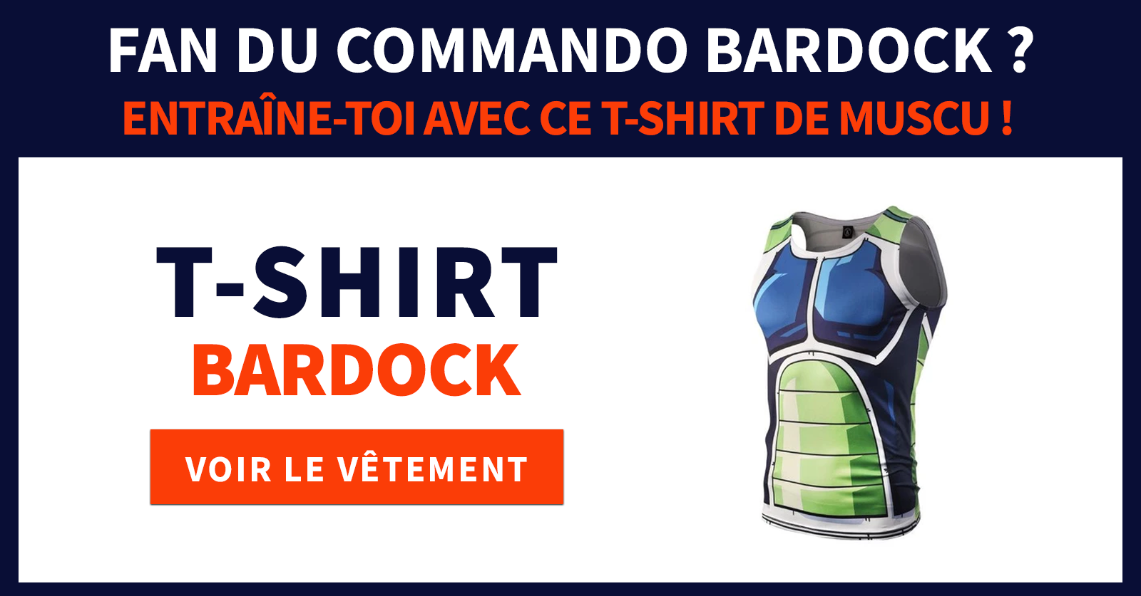 t shirt muscu bardock