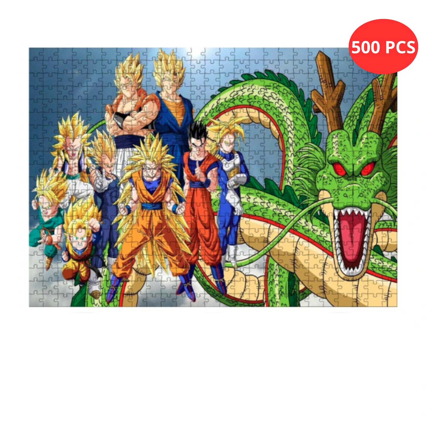 Puzzle Dragon Ball Puissance Saiyan 500 pièces
