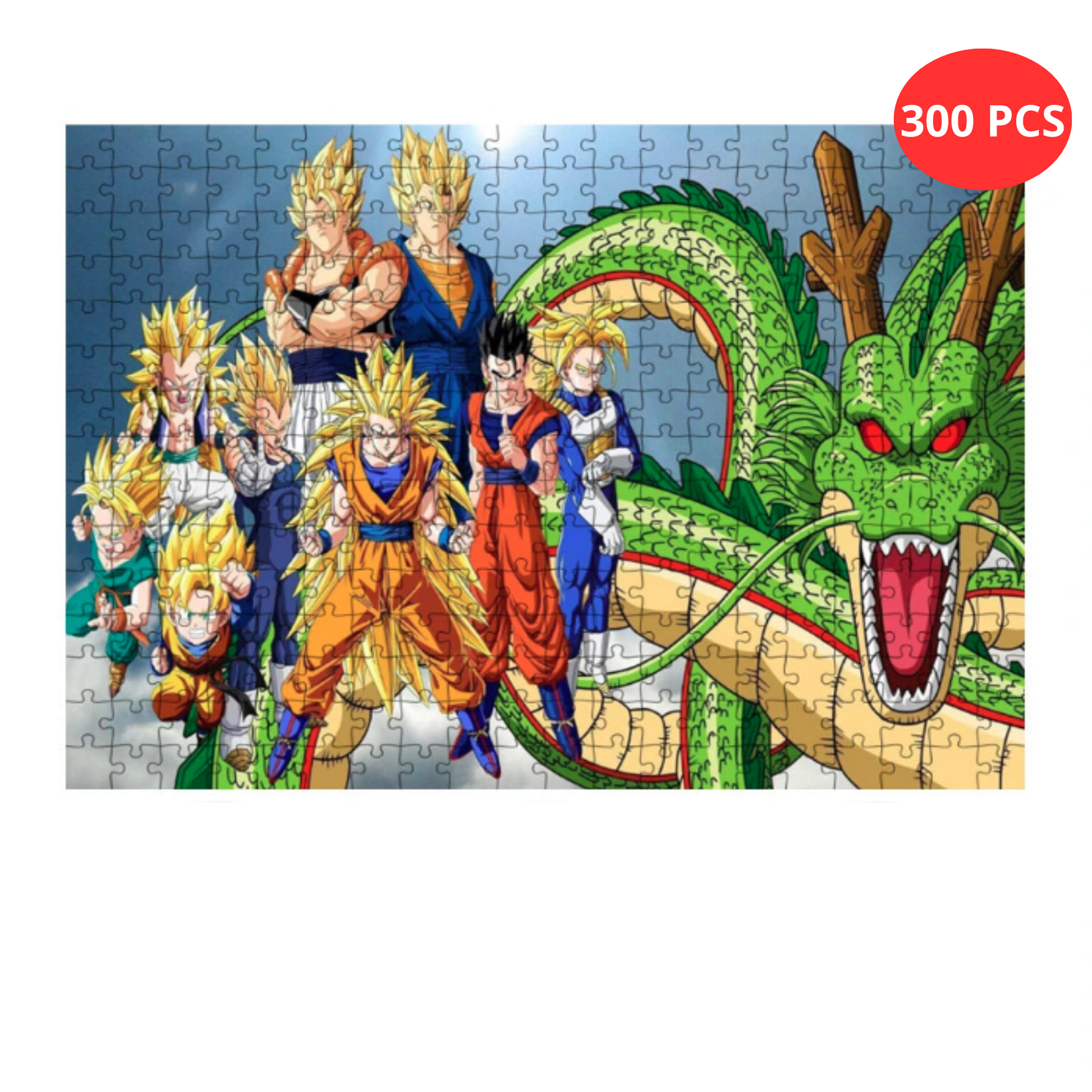 Puzzle Dragon Ball Puissance Saiyan 300 pièces
