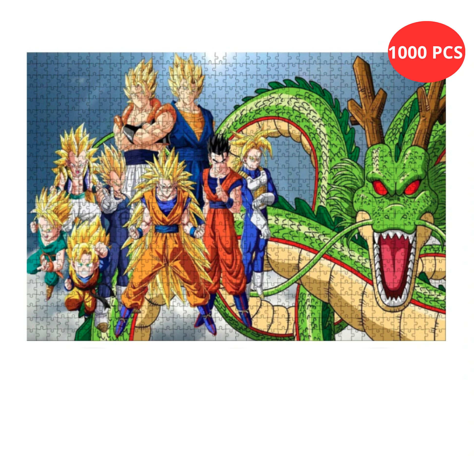 Puzzle Dragon Ball Puissance Saiyan 1000 pièces