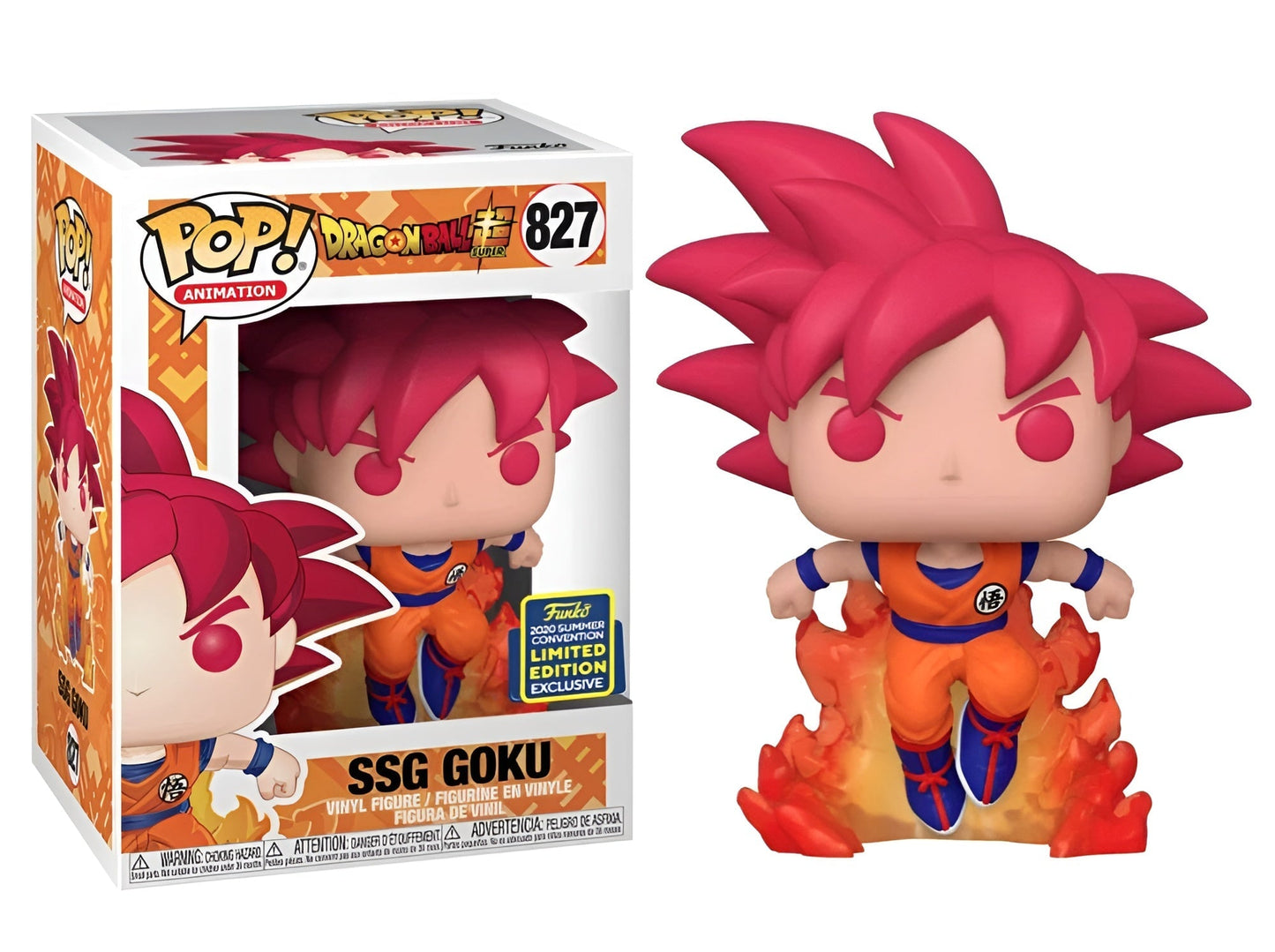 Figurine Pop Dragon Ball Goku Super Saiyan God