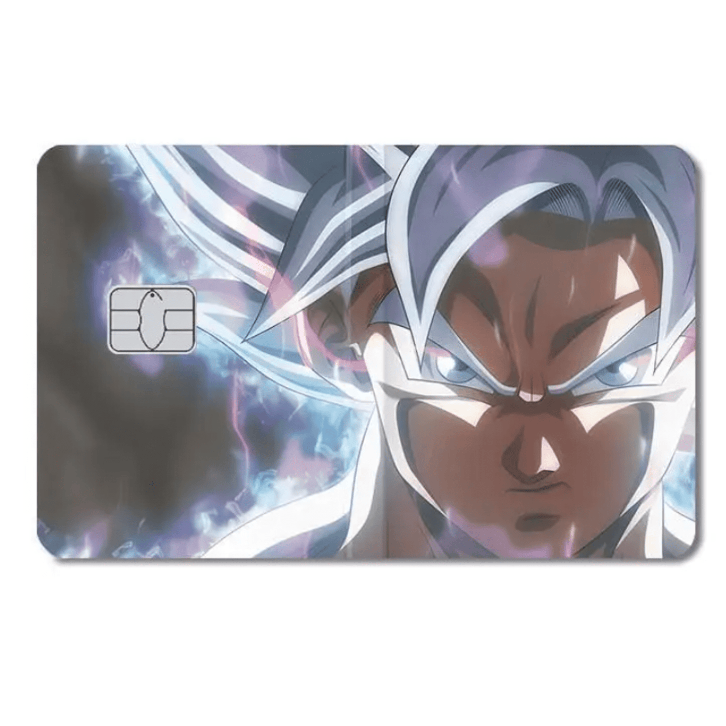 Sticker Carte Bancaire Dragon Ball Goku Ultra Instinct