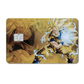 Sticker Carte Bancaire Dragon Ball Goku Saiyan 3