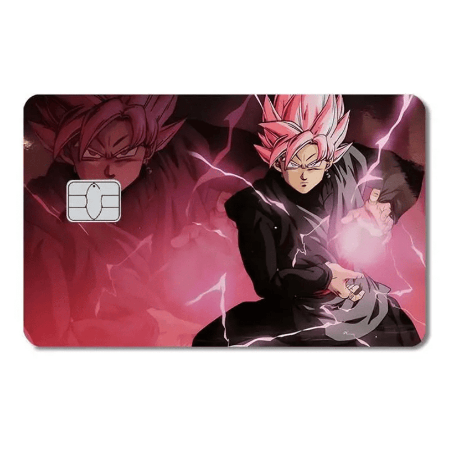 Sticker Carte Bancaire Dragon Ball Goku Rosé