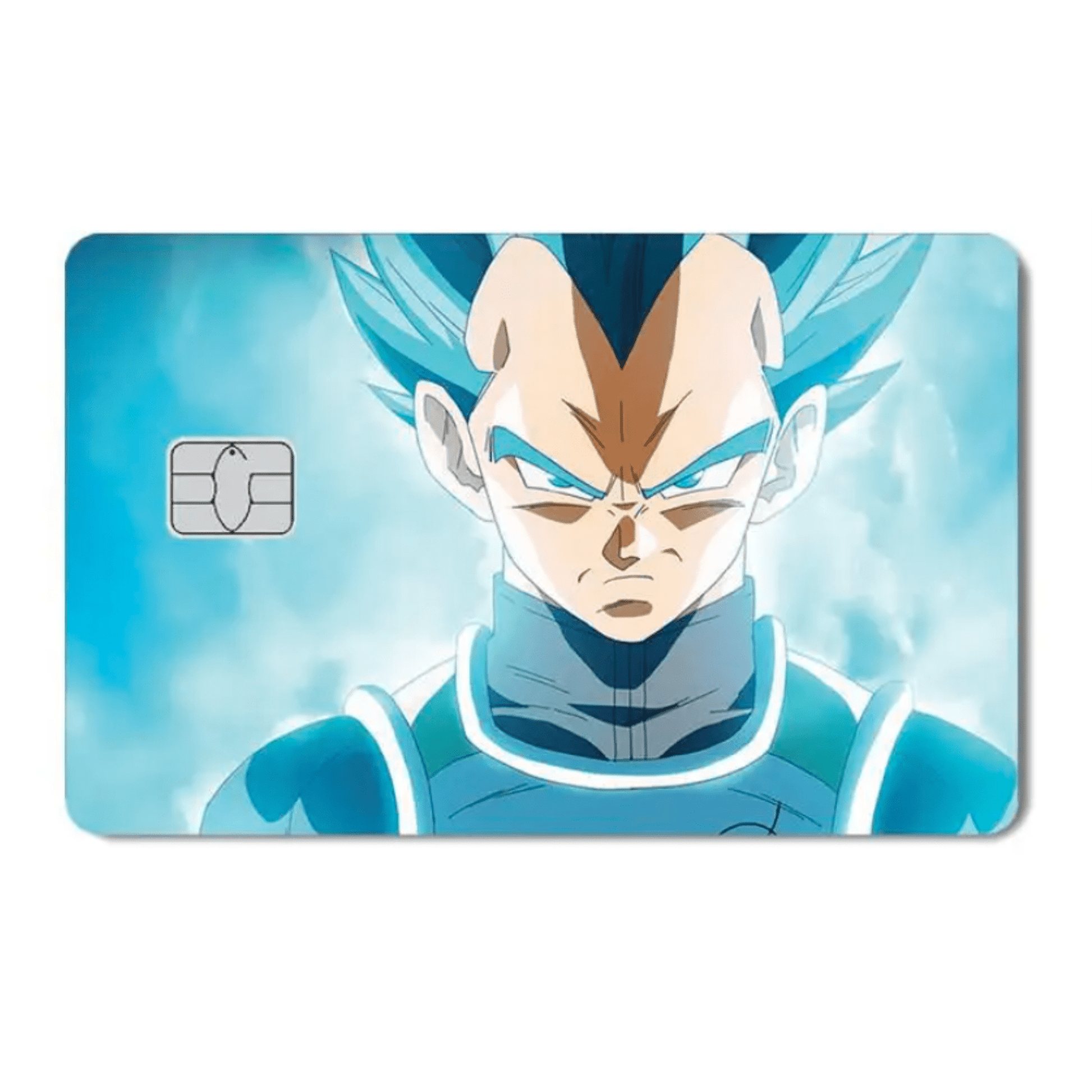 Sticker Carte Bancaire Dragon Ball Vegeta Blue