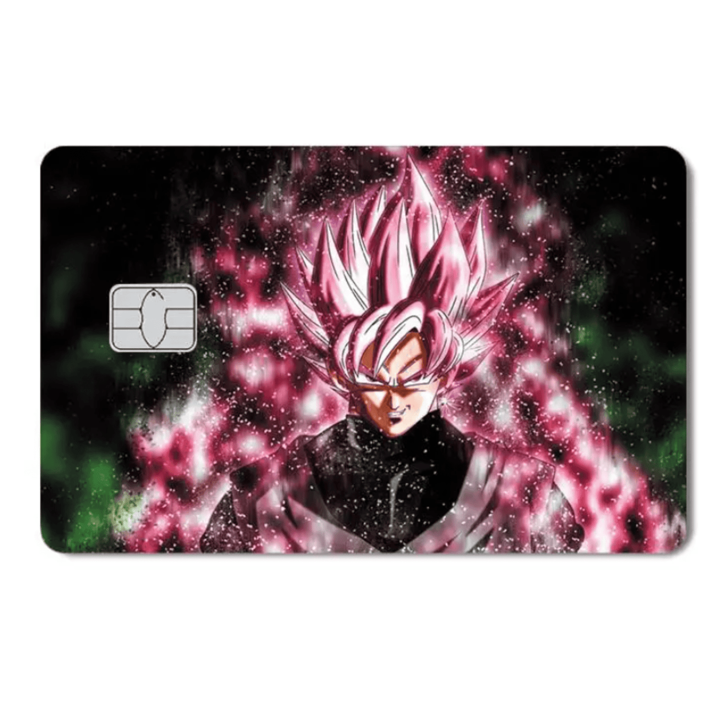 Sticker Carte Bancaire Dragon Ball Malice de Goku Rosé