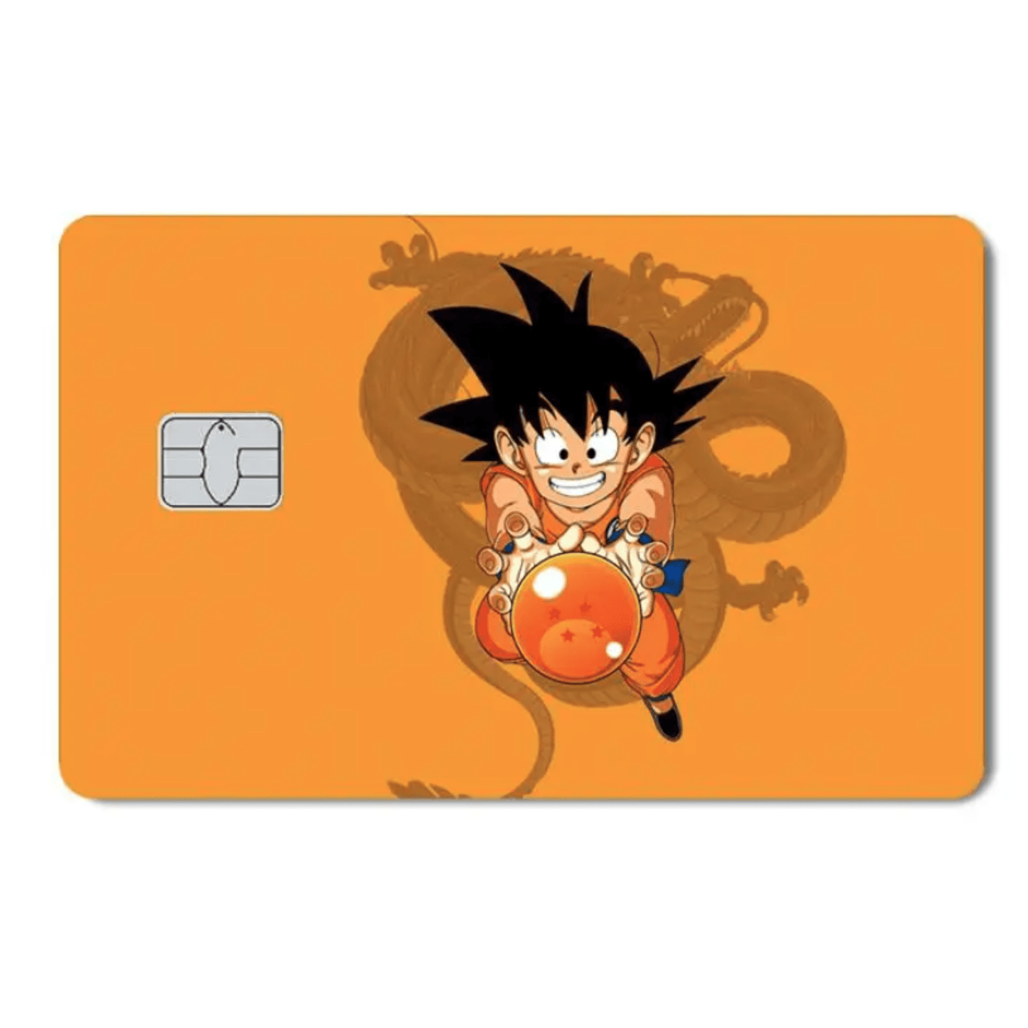 Sticker Carte Bancaire Dragon Ball Goku Boule de Cristal
