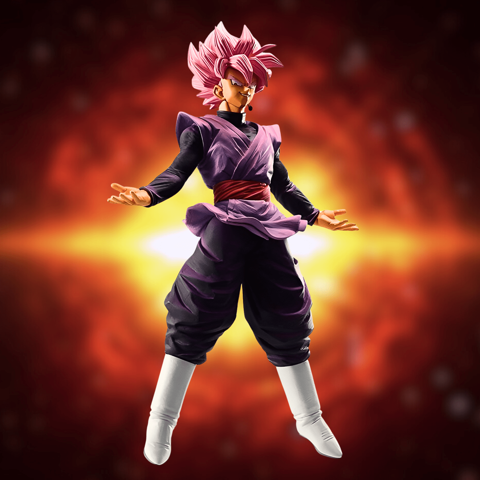 Figurine Dragon Ball Super - Goku Black Rosé
