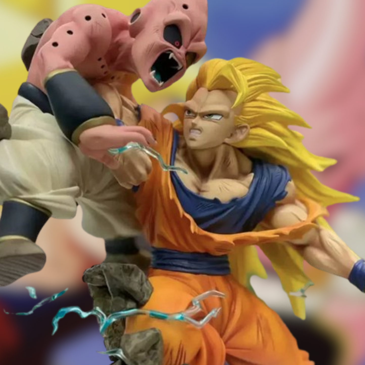 Figurine Collector DBZ Goku VS Kid Buu