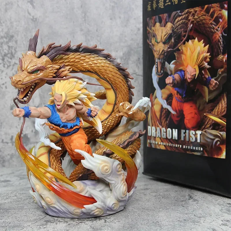 Figurine DBZ Goku Poing du Dragon