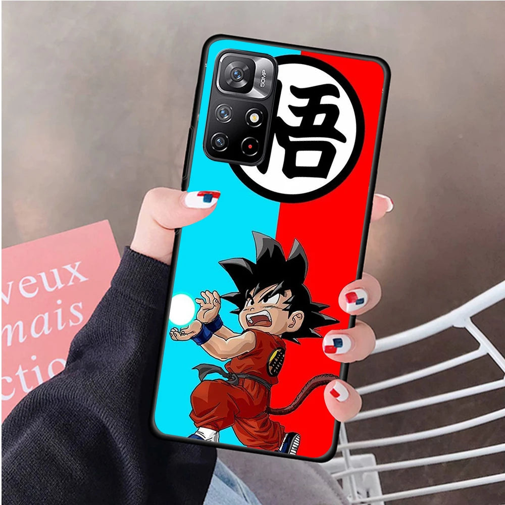 Coque iPhone Dragon Ball Goku Premier Kamehameha